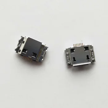 10шт 7-пинов Конектор за зареждане micro USB за Samsung B7722 B7722i C3530 I5700 I5800 580 I717 I7500 I8000 I8510 N7000 I9220