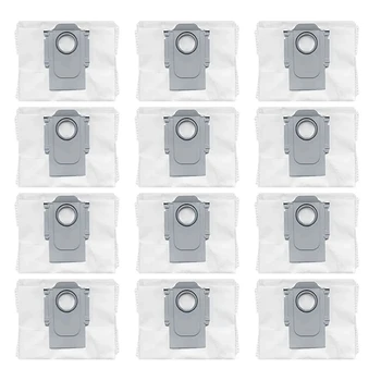 12 БР Торби За Прах Както е Показано На фигура, От Нетъкан текстил За Roborock Q8 Max/ Q8 Max + Аксесоари За Роботи-Прахосмукачки
