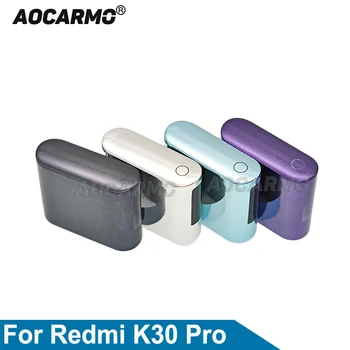 Aocarmo Черно, синьо, Бяло, лилаво, Повдигане на предната част на лицето, на капака на моторна камера за Redmi K30 Pro, Резервни части