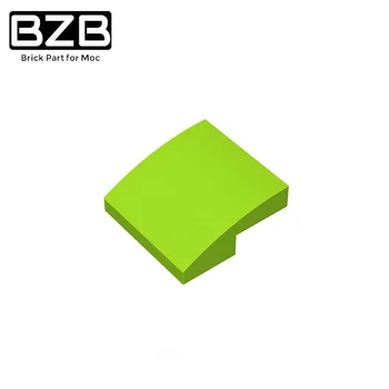 BZB MOC 15068 Creative модел градивен с извита повърхност 2x2, детски занаяти, изработени от високотехнологични тухли, играчки, най-добрите подаръци