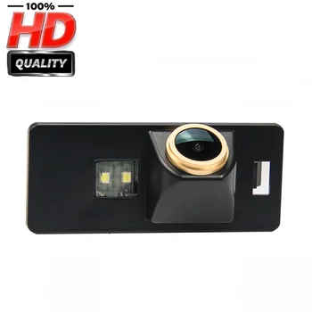 HD 1280*720p Златна Камера за Задно виждане за Audi A3 8P 8V S3 A4 B6 B7 B8 S4 A6 C6 S6 RS6 A8 RS4 TT 8N Q3 Q5 Q7, Камера за нощно Виждане