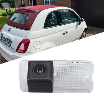 HD Камера за обратно виждане на Автомобила с обратна Паркинг за Fiat 500 595 695 500C 595C 695C Дизелов Люк/Люк С електрически мотор