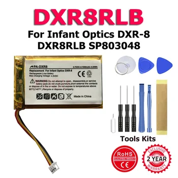 XDOU висок Клас Батерия DXR8RLB 1500 mah За Детска Оптика DXR-8, DXR8RLB, SP803048 + Инструмент