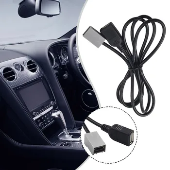 Авто AUX USB Конектор За Свързване на кабел-адаптер За Honda/Civic/Fit 2008 година на издаване Удлинительный Кабел От мъжа Към жената Кабел За Бърз Пренос на данни