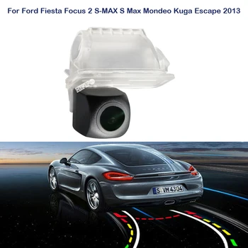 Автомобилна CCD Камера за Нощно Виждане Гръб за Задно виждане-Водоустойчива Парковочная За Ford Fiesta Focus 2 S-MAX ' S Max, Kuga, Mondeo Escape 2013