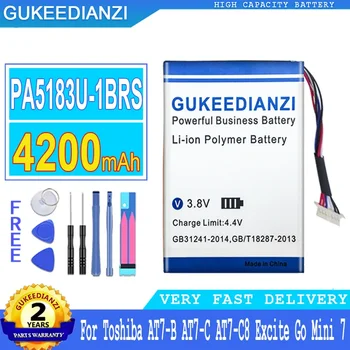 Батерия GUKEEDIANZI PA5183U-1BRS за Toshiba Mini7 Mini 7 AT7-C8 AT7-B AT7-C Excite Go Батерия с голям капацитет, 4200 mah