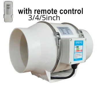 Вентилатор с дистанционно управление Аспиратор на стената, прозореца, баня, домашен бесшумном вентилатора, вентиляционном канал, извлечения за пречистване на въздуха