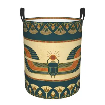 Водоустойчива чанта за съхранение в Древен Египет, кош за мръсно бельо, Складное Кофа за съхранение на Дрехи, Органайзер за играчки