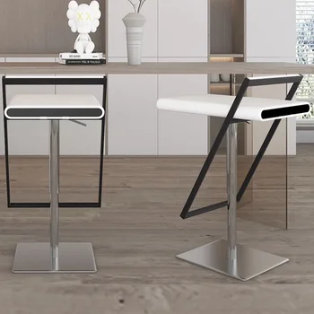 Дизайнерски луксозни метални бар столове, Модерен кът за скандинавски на стол, Офис бар столове, дизайнерски бар мебели Sillas MR50BC