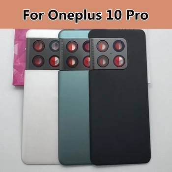 За OnePlus 10 Pro Капак на Отделението за батерията Делото Панел на корпуса на задната врата Калъф За One Plus 1 + 10Pro задната част на кутията + Frame фотоапарат + Лепило