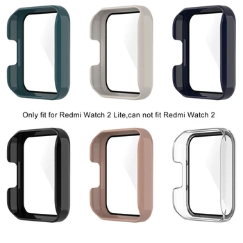 За Redmi Watch 2 Lite Защитно покритие на екрана, устойчив на надраскване, цели филм + обвивка