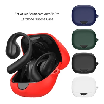 Защитен калъф за безжични слушалки, подходящ за Anker Soundcore AeroFit Pro, устойчив на удари калъф, моющийся ръкав от прах