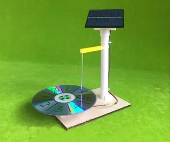Инструмент за преподаване на физика Solar Guess Голяма въртяща се маса, Зелена технология за защита на околната среда, направена ръчно малки ученици invent