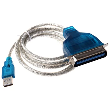 Кабел-USB адаптер за паралелен принтер IEEE 1284 PC (свържете вашия стар паралелен принтер към USB)