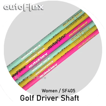 Кардан за голф, за жени, Autoflex, SF405, Цвят синьо, жълто, Розово, 43,5 инча, Размерът на върха 0,335