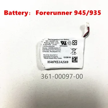Литиево-йонна батерия 3,8 V 0.97 Wh 255mAh 361-00097-00 за Garmin Forerunner 945/Резервни части Forerunner 935