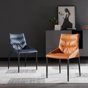 Модерен, лесен за хранене на стол Nordic Casual Light Chair Луксозна Креативна Минималистичная хол Sillas Para Comedor Мебели за дома