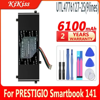 Мощна батерия KiKiss UTL4776127-2S капацитет 6100 ма (9 линии) За лаптоп PRESTIGIO Smartbook 141 C2