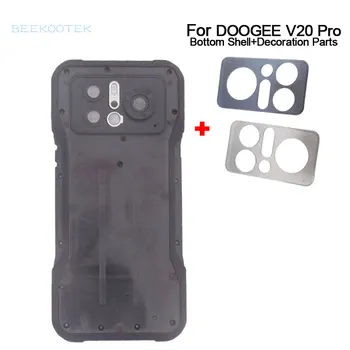 Нова оригинална задния капак на отделението за батерията DOOGEE V20 Pro, долната част на корпуса с декоративни детайли отзад, аксесоари за телефон DOOGEE V20pro