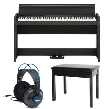 (НОВА ОТСТЪПКА) Дигитални пиана Korg C1 Air Bluetooth 88 клавиша с 3 клавиша Hammer Action + слушалки