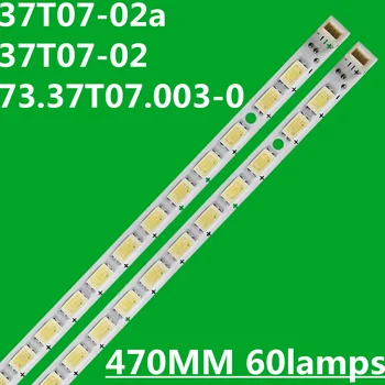 Нови 2 ЕЛЕМЕНТА 478 мм led лента 60 Лампи за 37LV3500 37LV3550 37T07-02a 37T07-02 37T07006-Y4102 73.37T07.003-0-CS1 T370HW05 LED37880iX