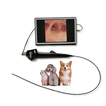 Одобрен CE ветеринарен bronchoscope, за животни, 670 мм система, УНГ-ендоскоп