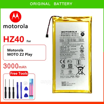 Оригинална Батерия HZ40 Motorola 3000mAh За МОТО Z2 Play Z2Play XT1710 XT1710-06 XT1710-08 XT1710-09 XT1710-11 Phone Bateria