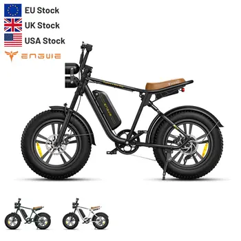 САЩ ЕС са Готови за изпращане на engwe M20 26AH 750 W Електрически мотор с 20-инчови Дебели гуми Ebike engwe M20 С двойно окачване за Планински велосипеди