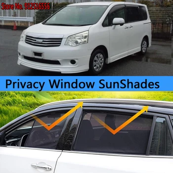 Страничната Козирка за Защита От Оцветяване Слънчеви очила На Прозорците Аксесоари За Toyota Voxy X Noah G R70 70 2008 - 2014 2009 2013