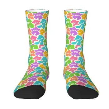 Стръмни слот чорапи Splatoon Play за мъже и жени, топли спортни баскетболни чорапи с 3D печат