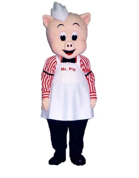 талисман костюм на розово прасе mr. pig custom fancy costume комплекти за cosplay маскотта на карнавалните костюми мультяшного характер N31844