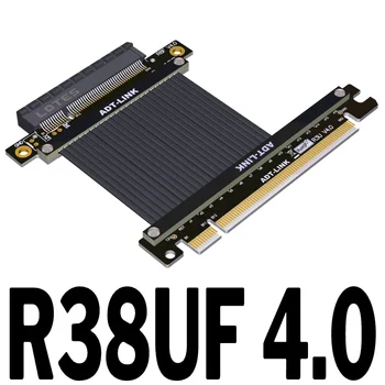 Удължител PCIe 4.0 X16 -x8 Видео карта Оттичане на GPU-сървър RTX3060 ETH Миньор GTX3080ti RX5700xt