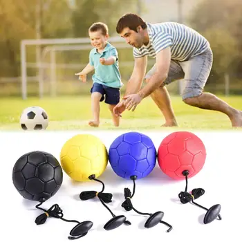 Футболен тренировъчен топка 2 размера, высокоэластичный, устойчиви на удар, обикновен, за малки деца, тренировъчен колан за студенти, футболна топка за начинаещи